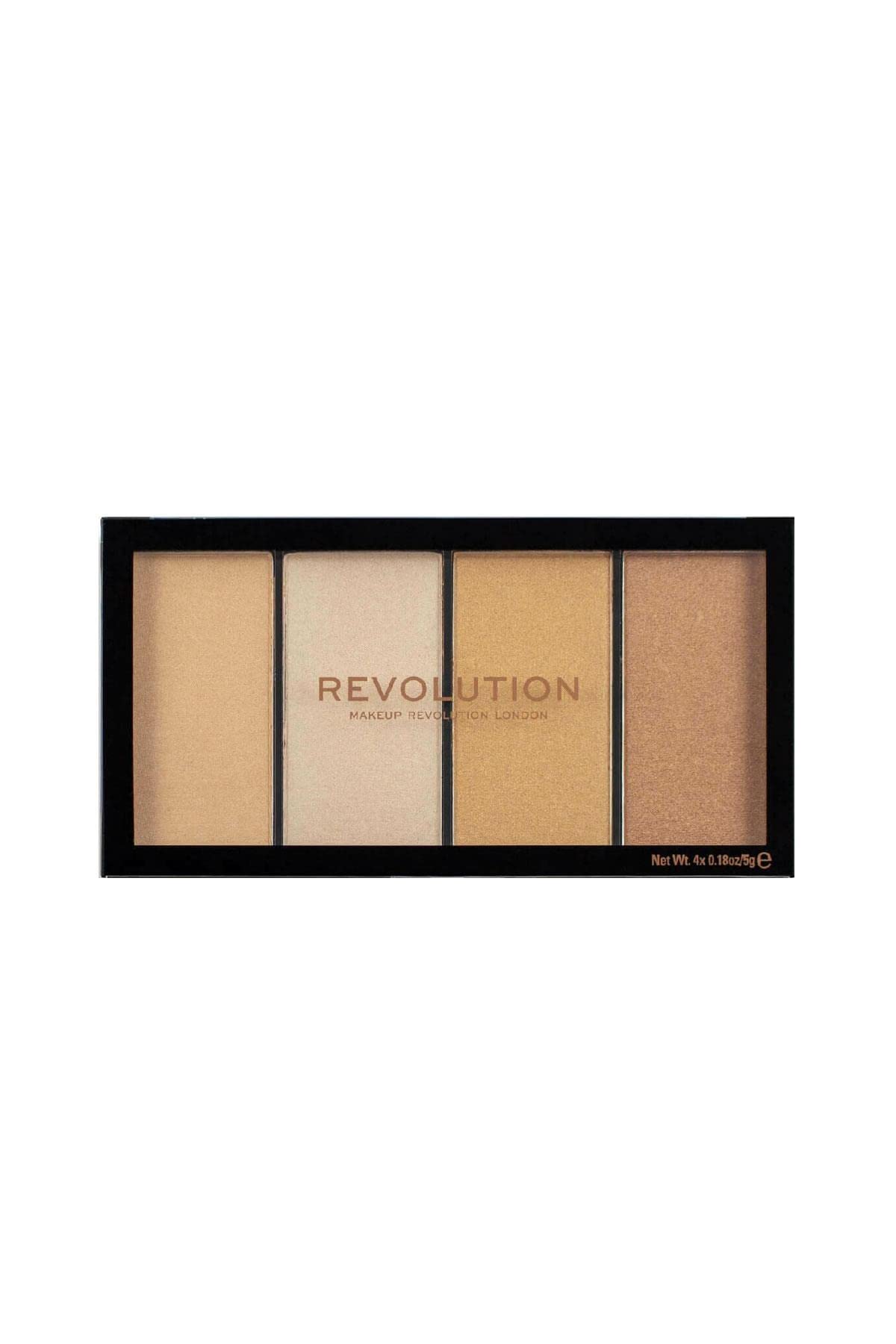 Revolution paleta rozświetlaczy Reloaded Lustre Lights Warm