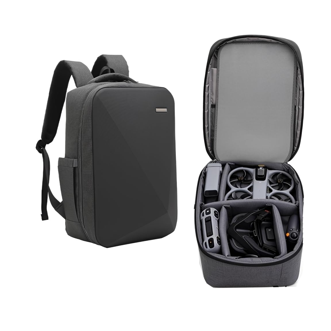 Plecak podróżny do DJI Avata 360, torba do przechowywania o dużej pojemności, pokrowiec ochronny do drona DJI Avata 360, gogle N3, pilot zdalnego sterowania RC 2, koncentrator ładowania i akcesoria