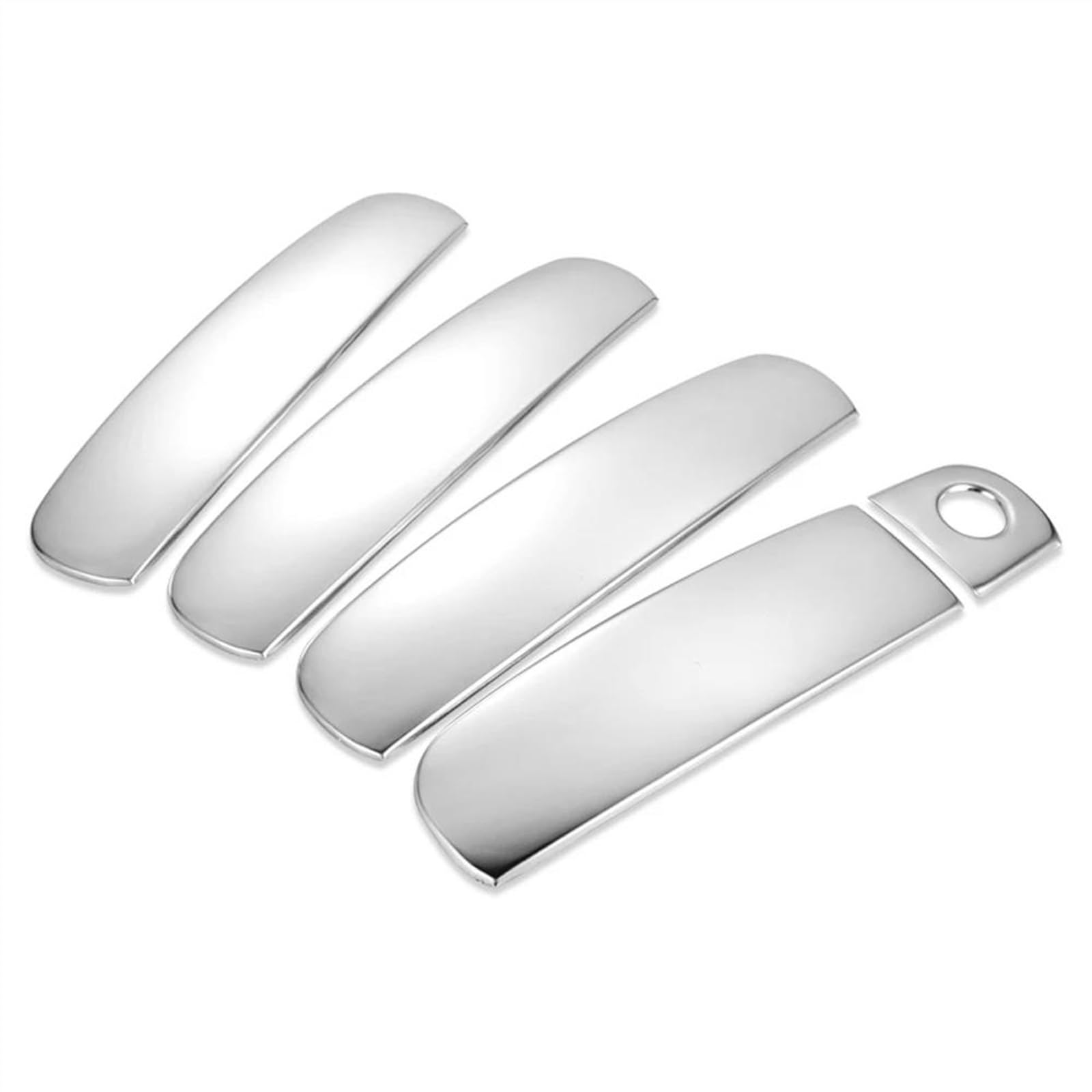 SLIMES Door Handle Cover Car Exterior Side Protector Chrome Scratch Protection for Audi A3 A4 A6 S4 S6 Allroad Quattro Protection