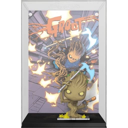 Funko Marvel Groot Cover Display Pop! Vinyl Collectible Figure - Limited Edition Exclusive