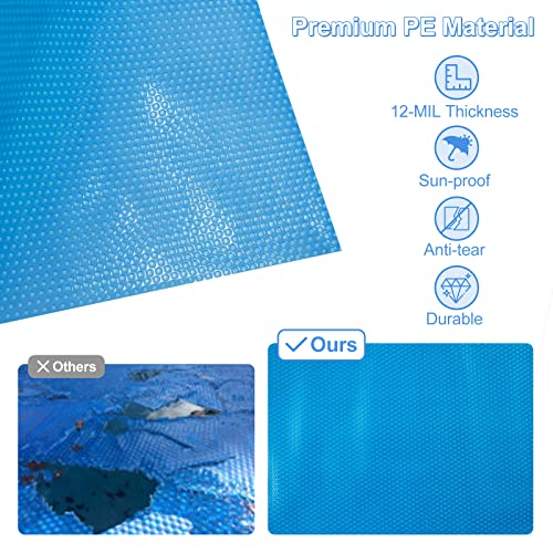 Cubierta para piscina rectangular 12ft x 24ft S AFSTAR miniatura 7