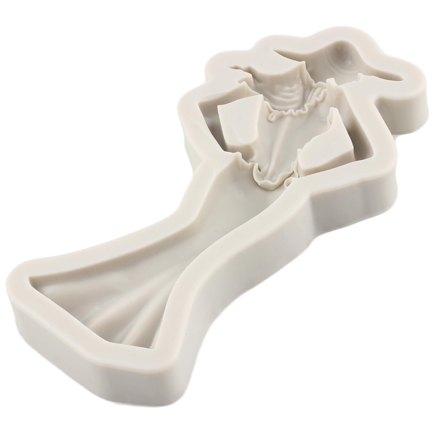 Sijiangmold Set di 4 stampi in silicone a forma di foglie, per