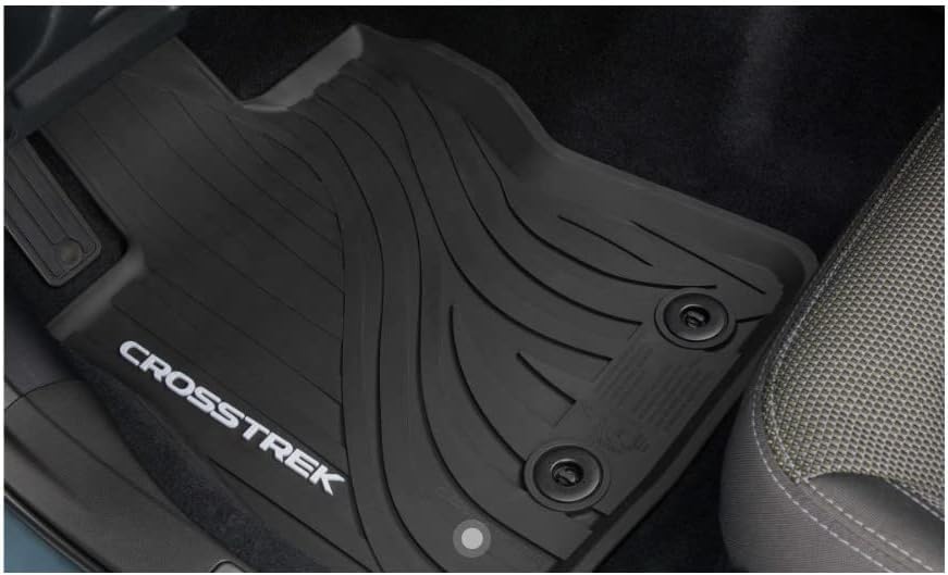 Amazon.com: Subaru All Weather Black Rubber Floor Mats Black