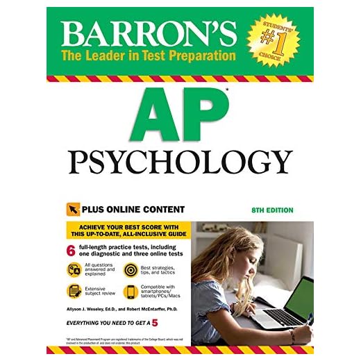Barron's AP Psychology, 8th Edition: with Bonus Online Tests