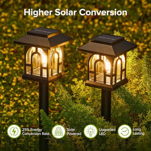 Letmy PATHWAY LIGHTS SOLAR POWERED Solar Pathway Lights Outdoor thumb #5