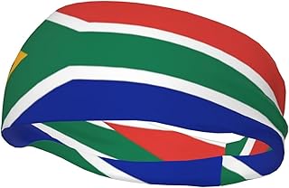 Cute Flag Headbands Women Men Flag Sweatband Sports Headband for Running, Cycling, Yoga Gym, Working Out