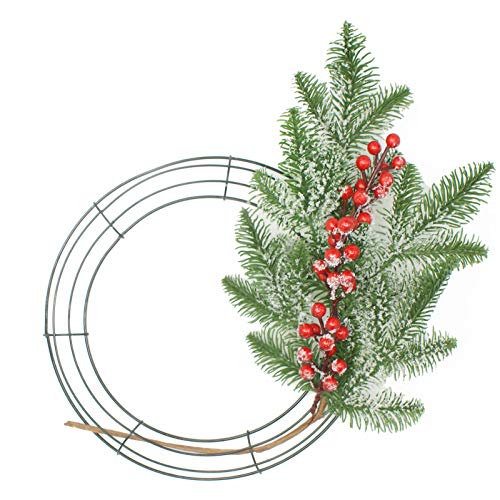 image for Nother Valentine's Day 4 Packs Metal Wreath Frame Green Round Wire Wre