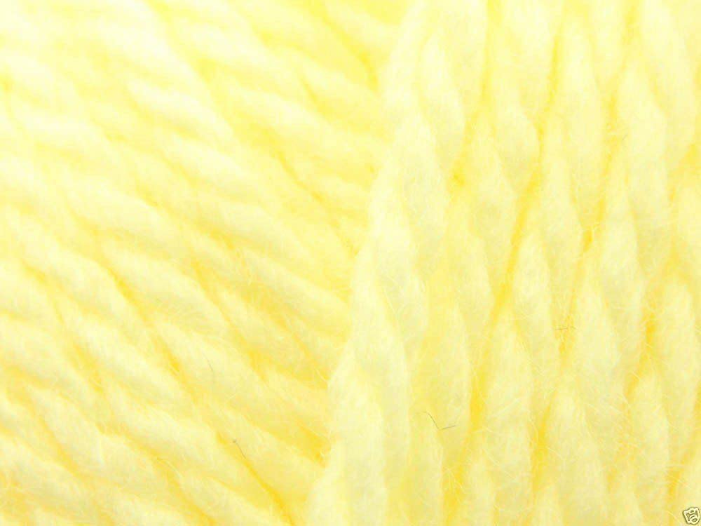 King Cole Comfort Chunky Knitting Wool/Yarn Lemon 422 - per 100g ball