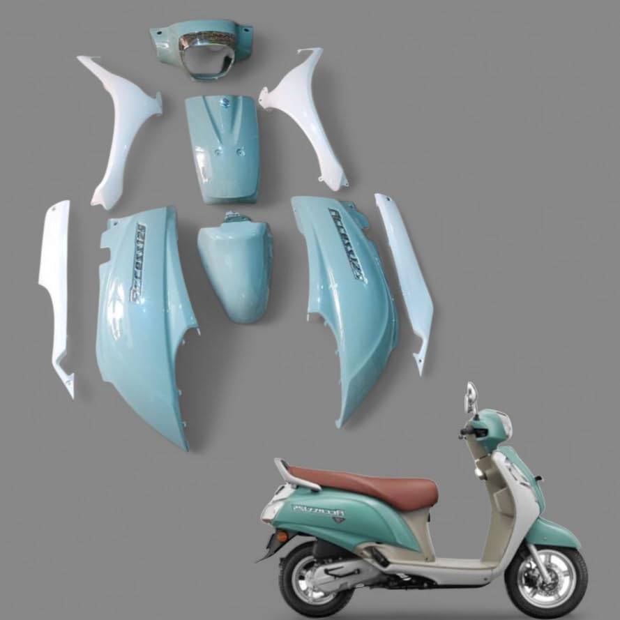 Image of ACCESS 125cc BS6 WHITE AND GREY COLOUR