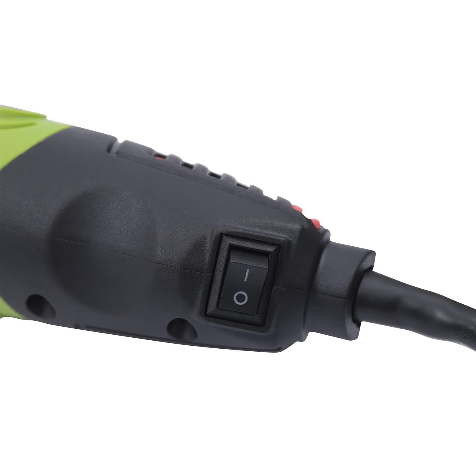 Cortador de yeso médico eléctrico de 12500 rpm con 3 hojas de sierra, 6 velocidades ajustables, herramienta ortopédica de extracción de yeso con caja de aluminio para hospital y clínica