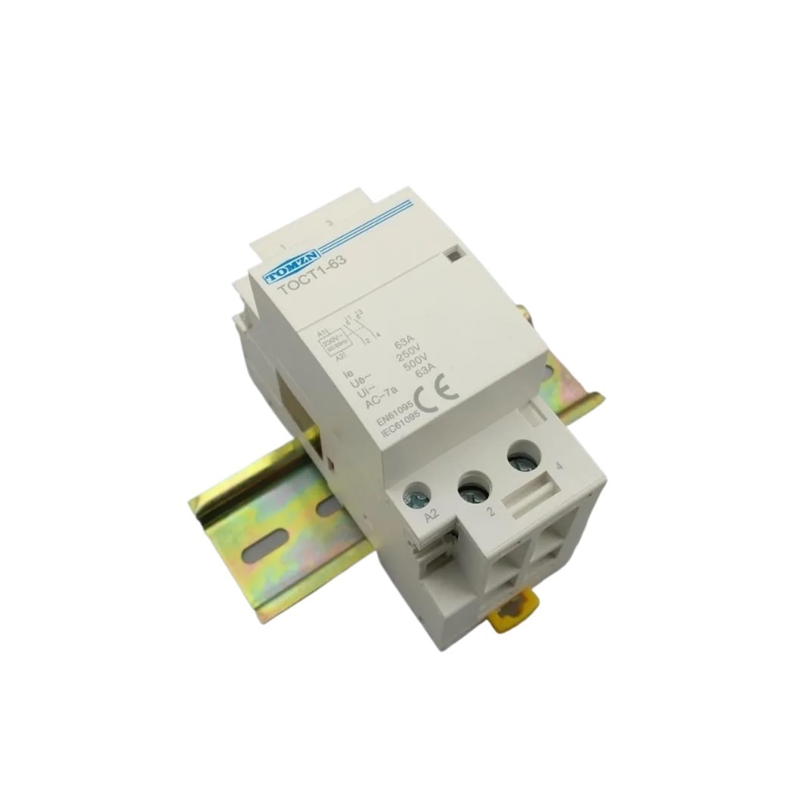 2P 63A 220V/230V 50/60HZ szyna DIN gospodarstwo domowe AC Modułowa ochrona 2NO 2NC lub 1NO 1NC (2NC)