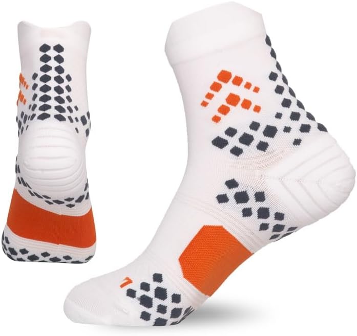 Outdoor Sports Hiking Socks Badminton Tennis Running Fitness Non-slip Foot