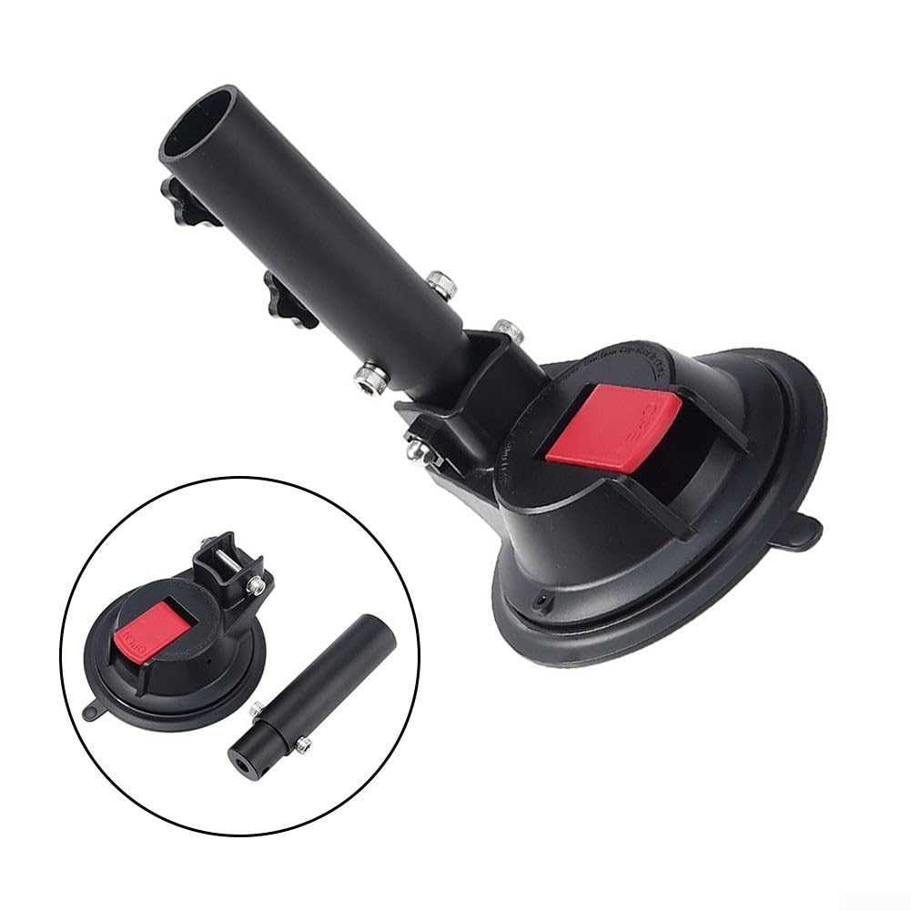 Supporto stabile per asta portabandiera con ventosa per bandiere su auto e camper, soluzione di montaggio perfetta per gli appassionati di attività all'aperto