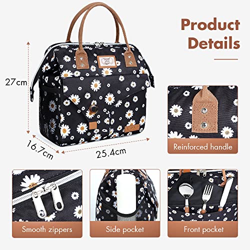 Sac Isotherme Repas Fleuri – Image 2