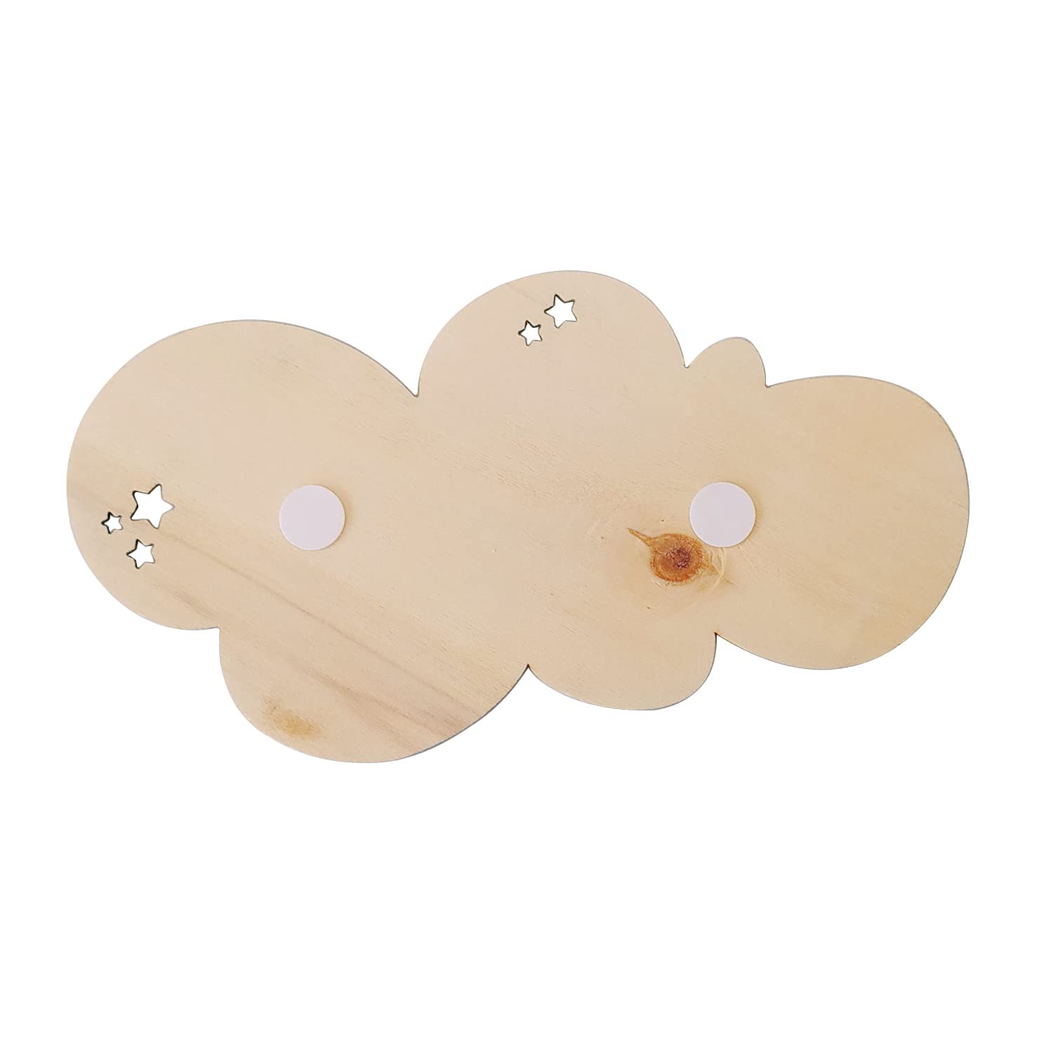 nagu® Nombres De Madera Personalizados. Placa Decorativa Gran Tamaño Para Decoracion de la Habitación del Bebé, Niño o Niña. Letras Decorativas Adhesivas para Personalizar el Nombre en Madera