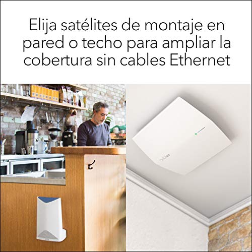 Netgear-Orbi-Pro-SRK60B04-Sistema-WiFi-Mesh-tribanda-AC3000-con-1-Router-y-3-repetidores-Que-Cubren-hasta-700-m2-para-oficinas-y-Negocios