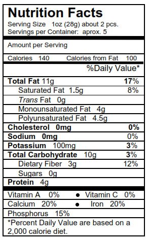 Miniatura 4 de Dulzura - Mini barras de aperitivos saludables sin azúcar con semillas de sésamo endulzadas con estevia, 5.08 onzas (paquete de 2)