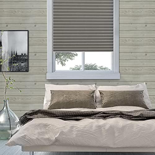 Self Adhesive Wallpaper Gray Wood Grain 45X300cm Sticky Back Plastic Grey Paper Roll Peel and Stick Upgrade Vinyl Film Covering Cupboard Wardrobe Drawer Bedroom Renovation Furniture Stickers