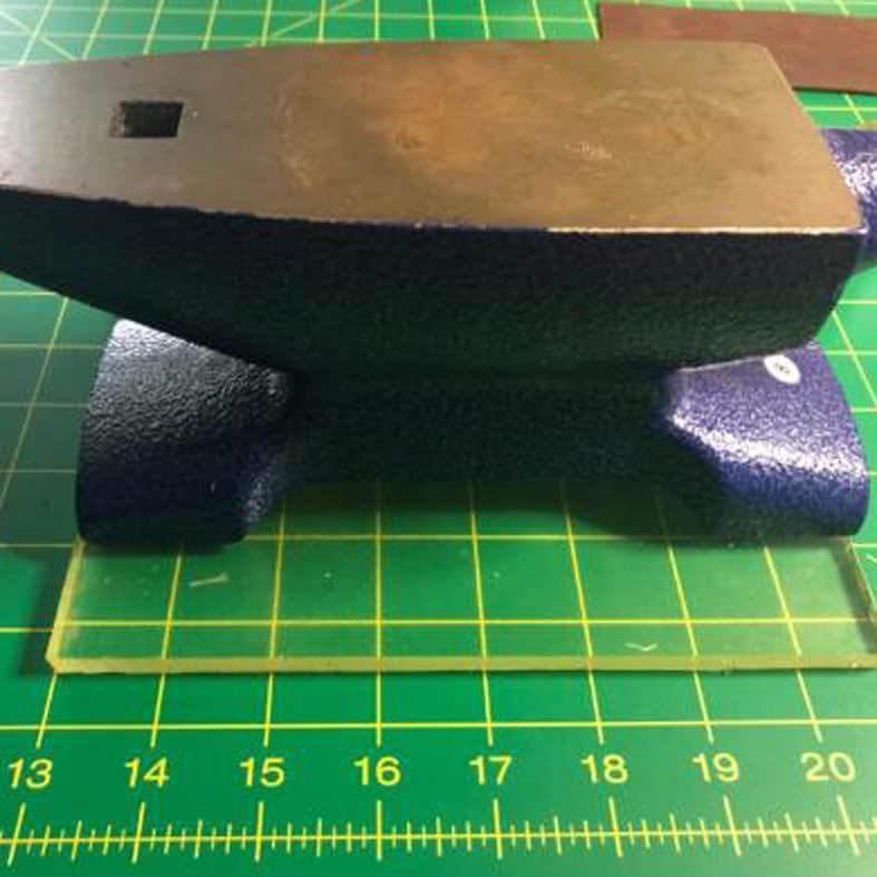 Miniatura 4 de Towonder Almohadilla de perforación de cuero para manualidades de goma, amortiguador, reducción de ruido, herramienta de estampado (7.9 x 11.8 in)