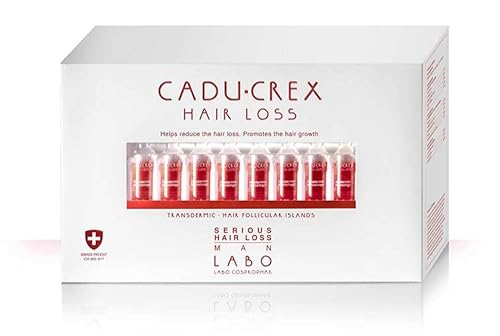 CADUCREX Pérdida de Cabello Grave MAN 40 Viales