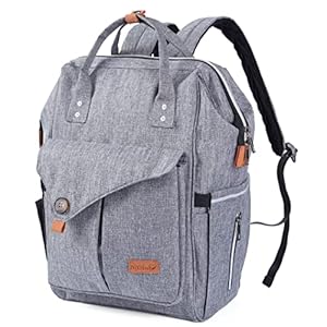 NEOtech Care Mochila Portapañales para Bebé Niña/Niño, Amplia Apertura, Bolsillos Organizadores Multifunción