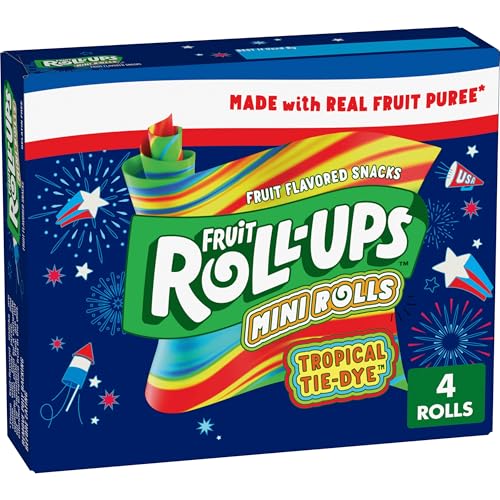 Fruit Roll-Ups Tropical Tie-Dye Mini Roll-Ups...