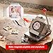 Magnet Maker Machine 2x2inch Square Fridge DIY Photo Magnet Making Machine+Paper Cutter+100 Sets Materials
