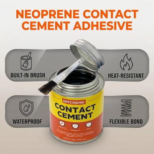 Adhesivo de contacto líquido 4.5 oz, resistente y rápido secado miniatura 2