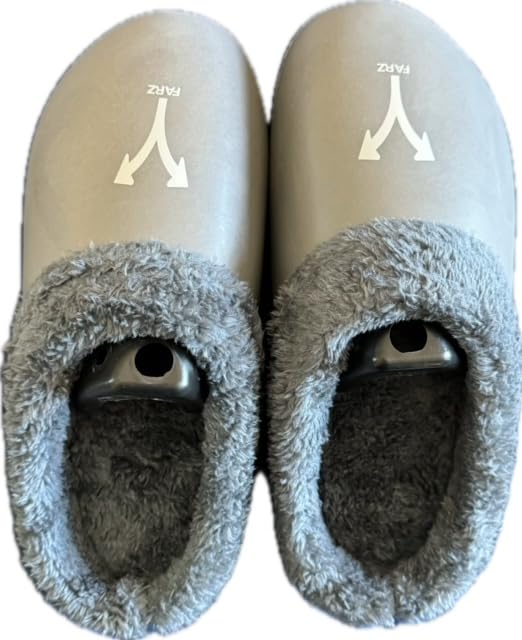 Farz Plush Plus - Diabetic Home Slippers, Plush Foam with Supportive Sole, Podiatrist Recommended