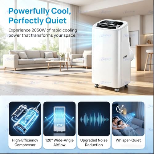 DHMYYXGS Clim Mobile 18000 Btu Refroidissement - Détails techniques, échangeurs et régulation thermique