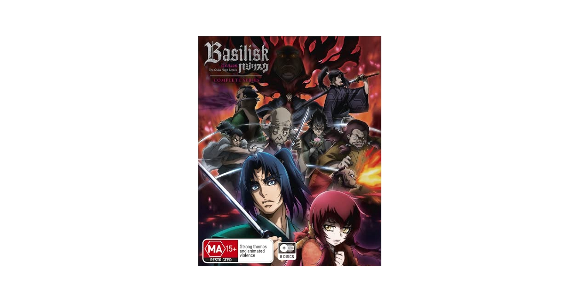 その他 Basilisk: Complete Series [Blu-ray] [Import] w17b8b5 Amazon.com: Basilisk: The Ouka Ninja Scrolls (Complete
