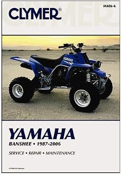 Clymer Service Manual for 87-06 Yamaha Banshee