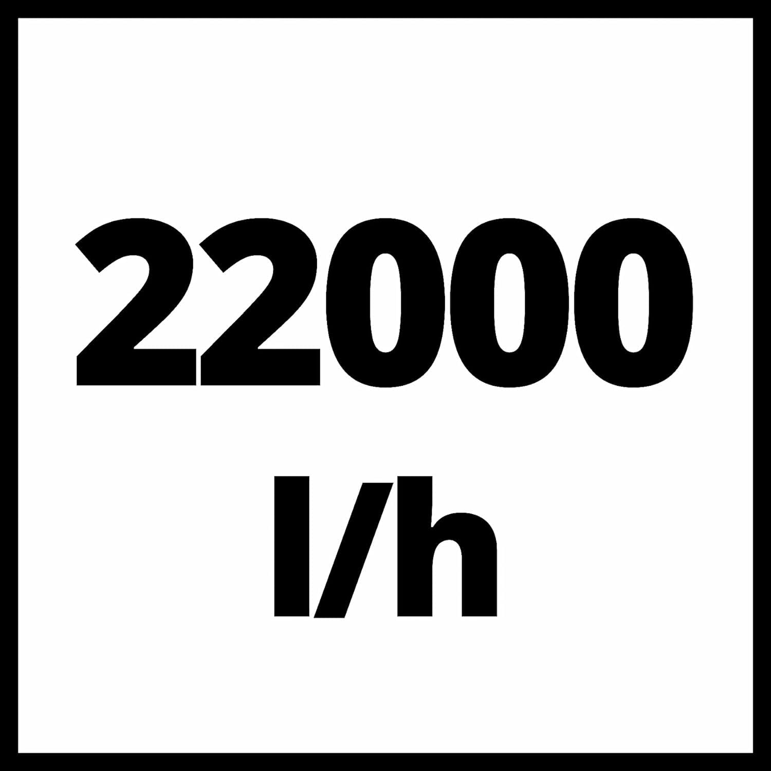 Einhell Pompe Dâ€™évacuation Pour Eaux Chargées GC-DP 9040 N (900 W, Débit De 22 000 L/heure, Pour Des Particules De Ã˜ 40 mm, Protection Thermique Contre Les Surcharges, Raccord Universel)
