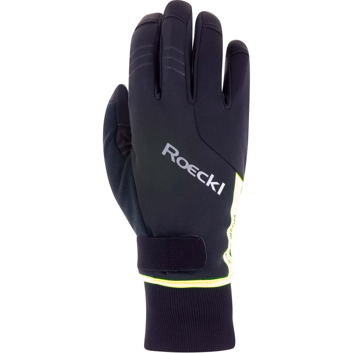Roeckl Villach 2 Winter Fahrrad Handschuhe lang schwarz/gelb 2023