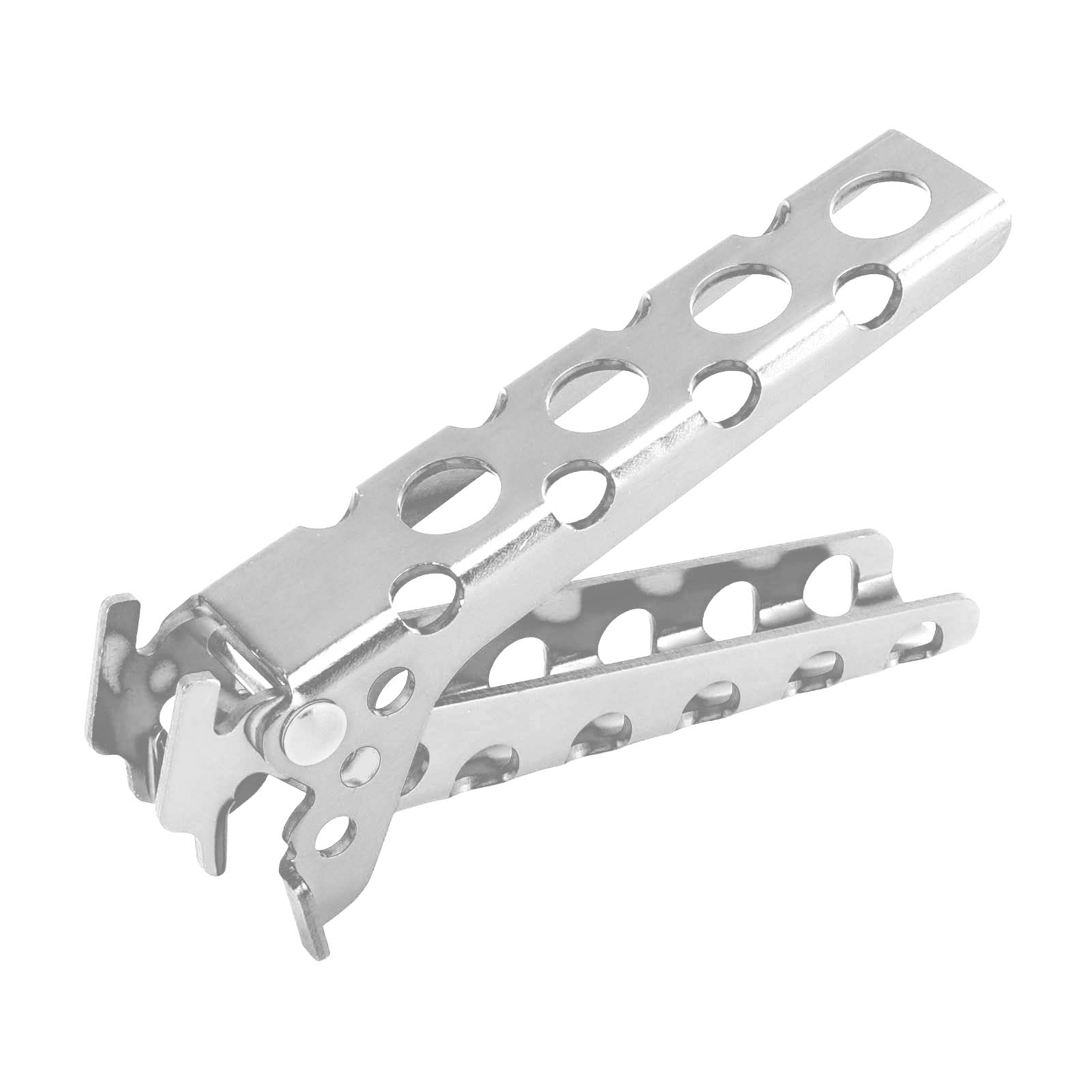 Ejoyous Pinza para Cacerola Caliente, Pinzas de Aleación de Aluminio con Agarre Antideslizante, Clip Ligero de 1.76 Oz para Levantar Platos y Bandejas de Tazones Calientes en la Cocina, Camping,
