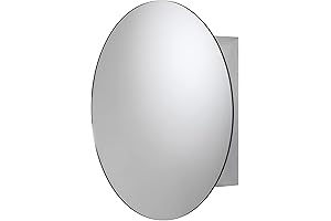 Croydex Severn Round Medicine Cabinet: Stylish Elegance Meets Convenient Storage