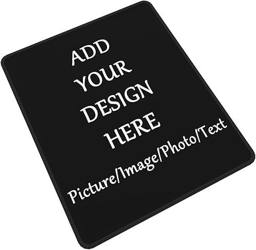 Miniatura 2 de Alfombrilla de mouse personalizada con foto, alfombrilla de mouse personalizada con imagen, texto, imagen, escritorio, laptop, antideslizante,