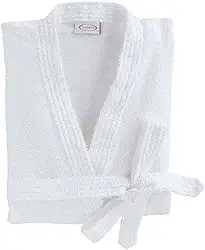 Roupão Felpudo Lepper Havaí Branco Médio Pacote de 1 Algodão Tradicional