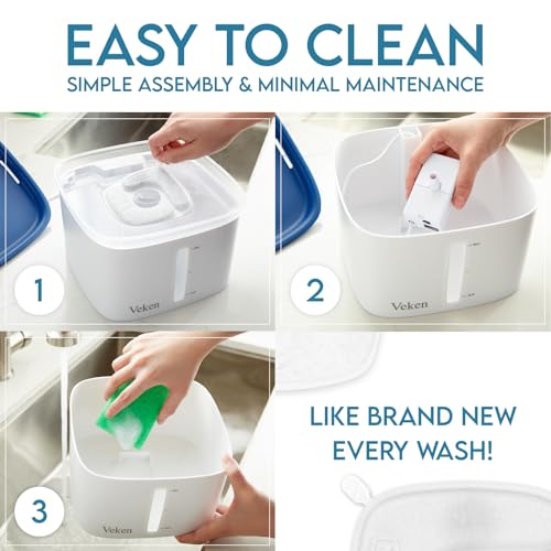 Veken 95oz Pet Fountain