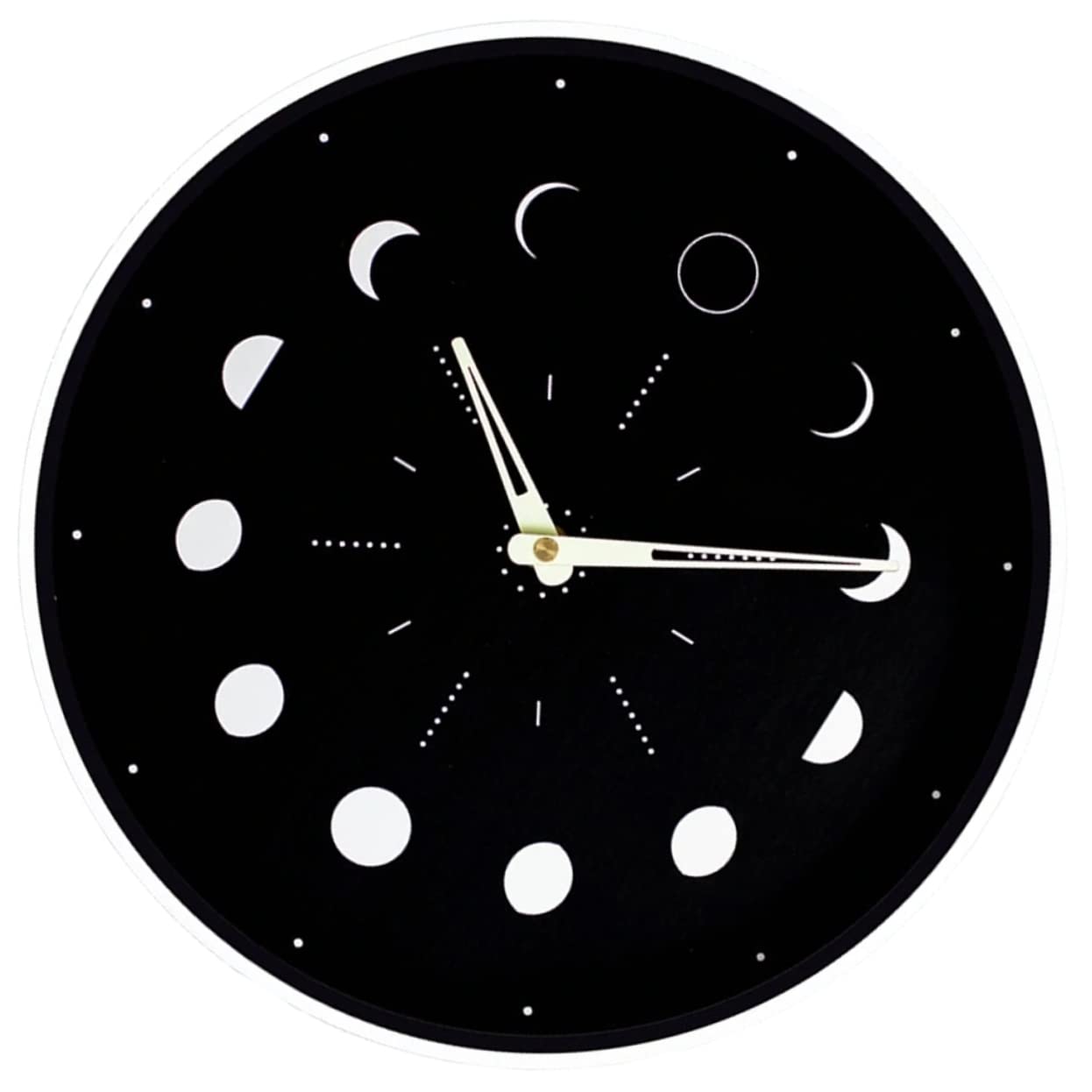 Horloge murale lune silencieuse pour embellir votre salle à manger