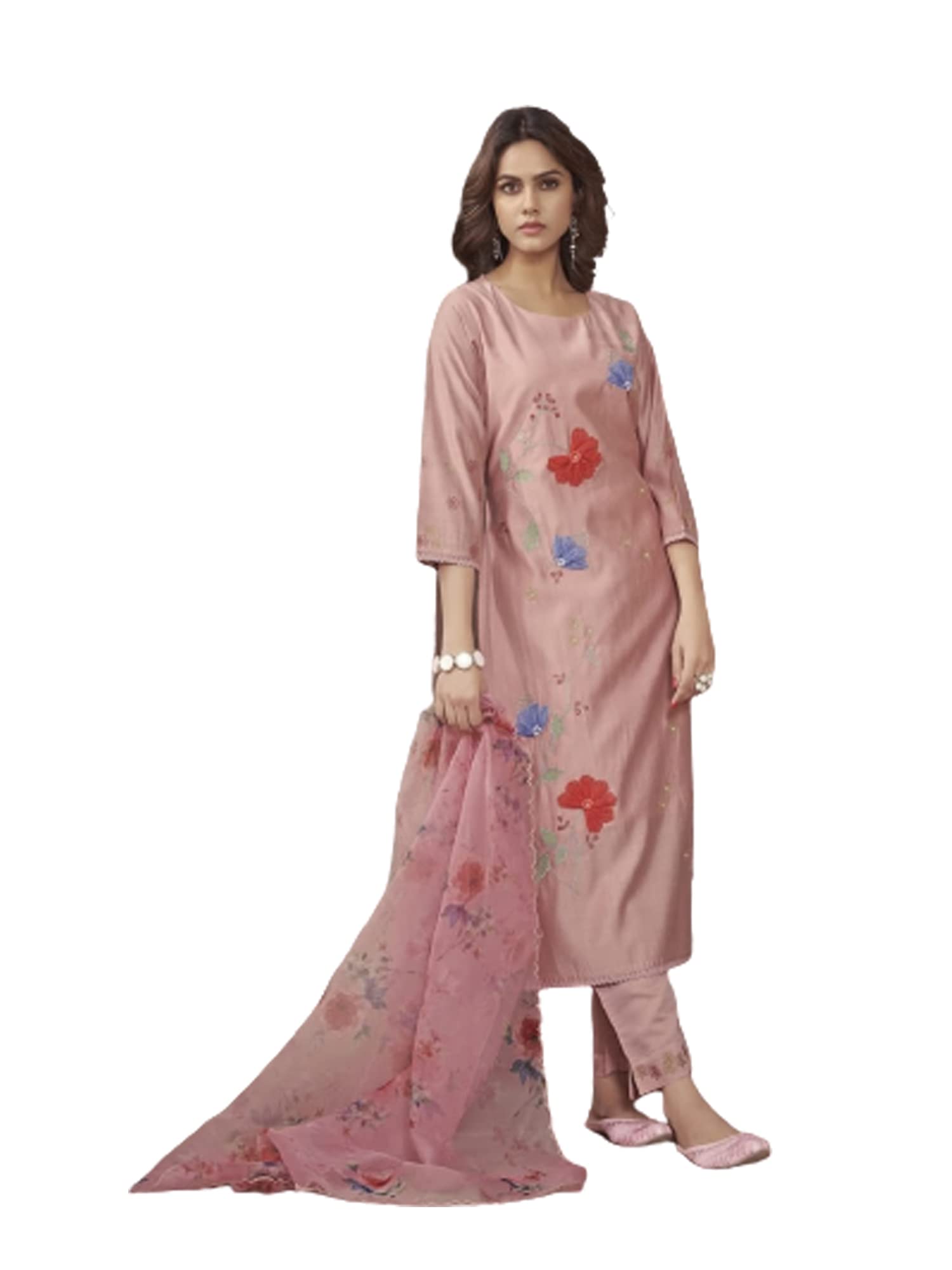 Shri Balaji Silk & Cotton Saree Emporium Stitched Women Pure Viscos Girlish Kurti Festive Casual Office Wear 8612