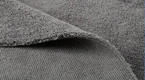 Image of 340 GSM Microfiber Cloth for Car - Edgless & Dual Sided Microfiber Cleaning Cloth - Lint & Streak Free Car Cloth - Multipurpose Car Wash Cloth for Interior & Exterior - 4pc, 40x40 cm- Grey