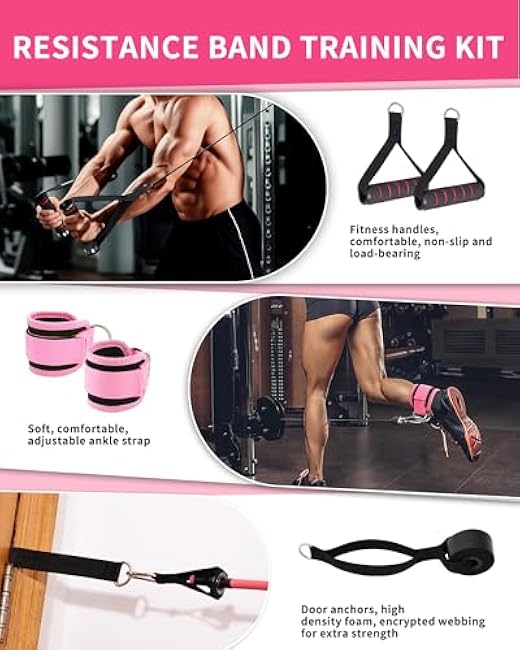Pull Up Assistance Bands - Exercise Bands, Resistance Bands for Working Out, Physical Therapy, Body Stretching, and Strength Training, Pull Up Bands for Men and Women