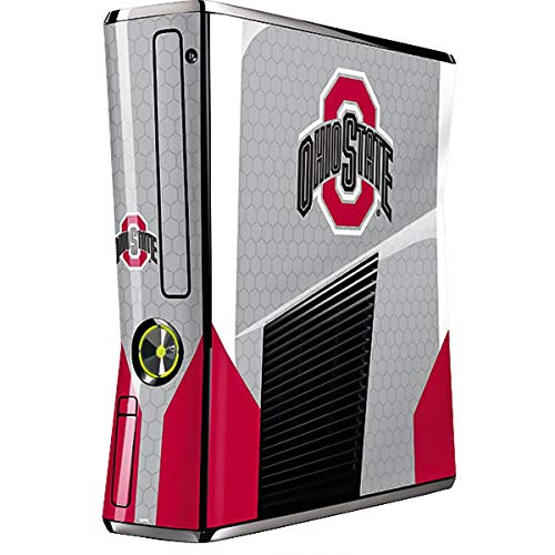 Skinit Decal Gaming Skin Compatible with Xbox 360 Slim (2010) - Officially Licensed Ohio State University Ohio State University Design