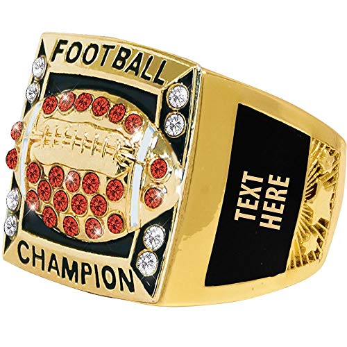 Crown Awards Fantasy Football Championship Ring with Free Engraving - Size 12 Prime