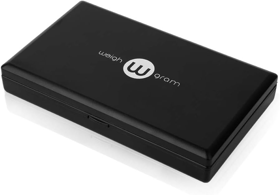 Weigh Gram Digital Pocket Scale, 600g x 0.1g, Jewelry & Food Scale for Kitchen