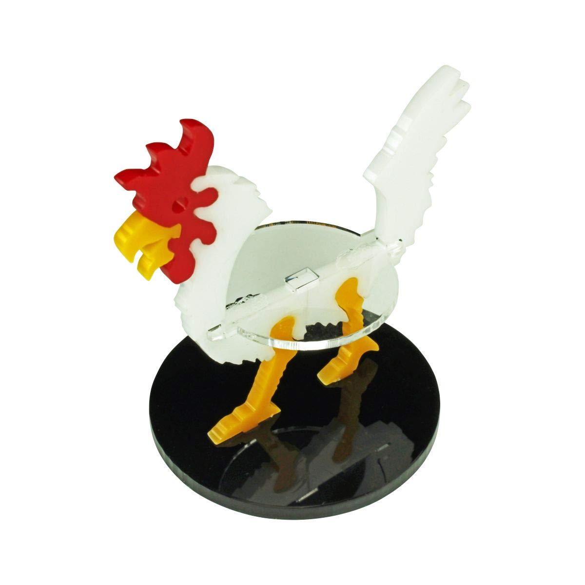 LITKO Character Mount | Giant Chicken | Rooster | Role-Playing Games |Compatible with Dungeons & Dragons and Pathfinder Games (50mm Round Base)