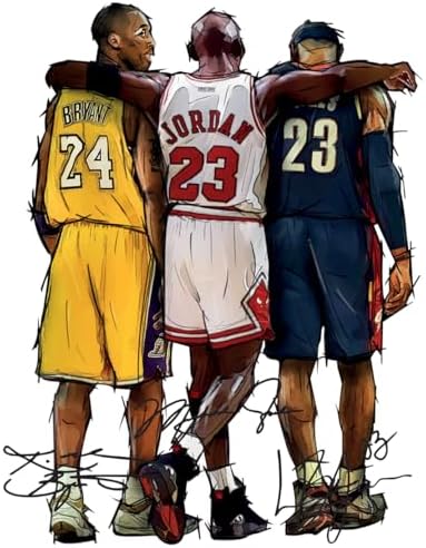 champion lebron kobe jordan