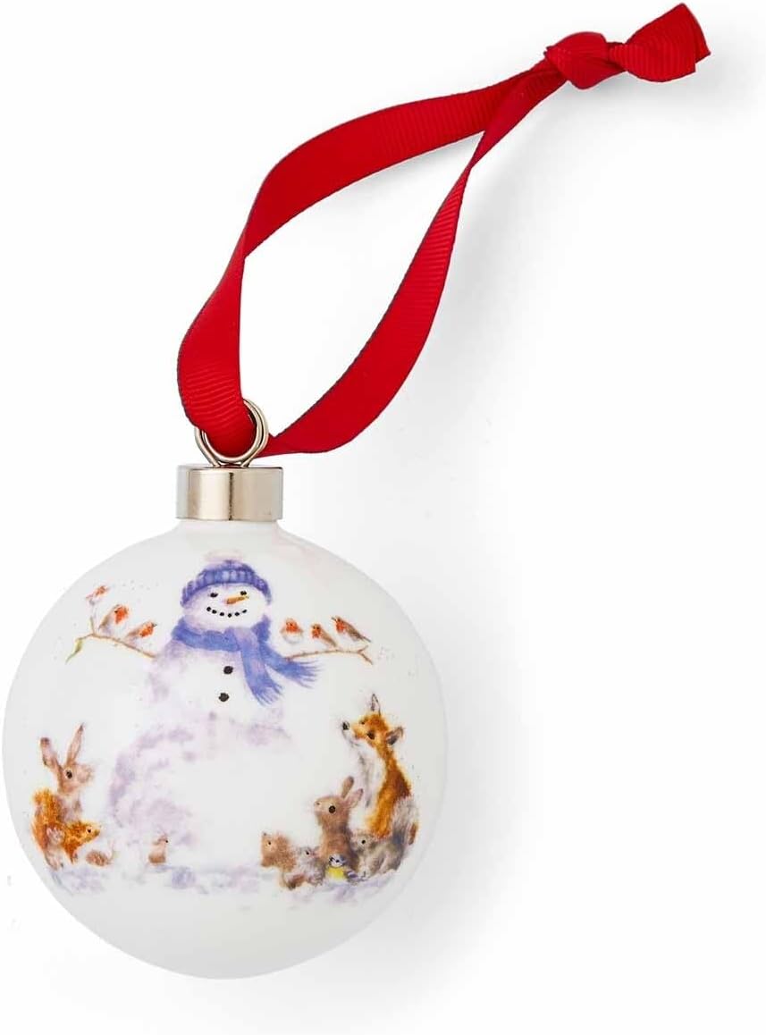 Portmeirion Home & Gifts Gathered All Around (Snowman) Bone China