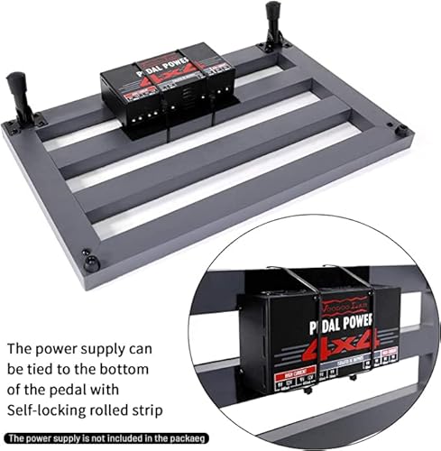 Ghost Fire Guitar Pedal Board Aluminum Alloy 1.76Lb Super Light Effect Pedalboard 19.8''X11.5'' With Carry Bag,Spl-04 #TOP3